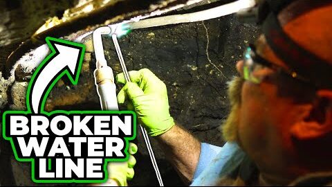 This Under Slab Hot Water Leak Was Costing The Homeowners $$$