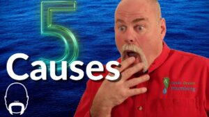 Professional plumber explaining the five most common causes of slab leaks and how homeowners can prevent costly plumbing damage